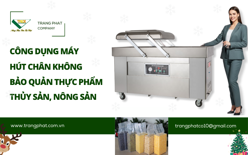 công dụng máy hút chân không