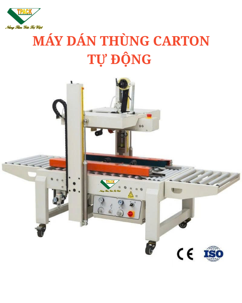 Máy Dán Băng Keo Thùng Carton Tự Động DQFXC5050