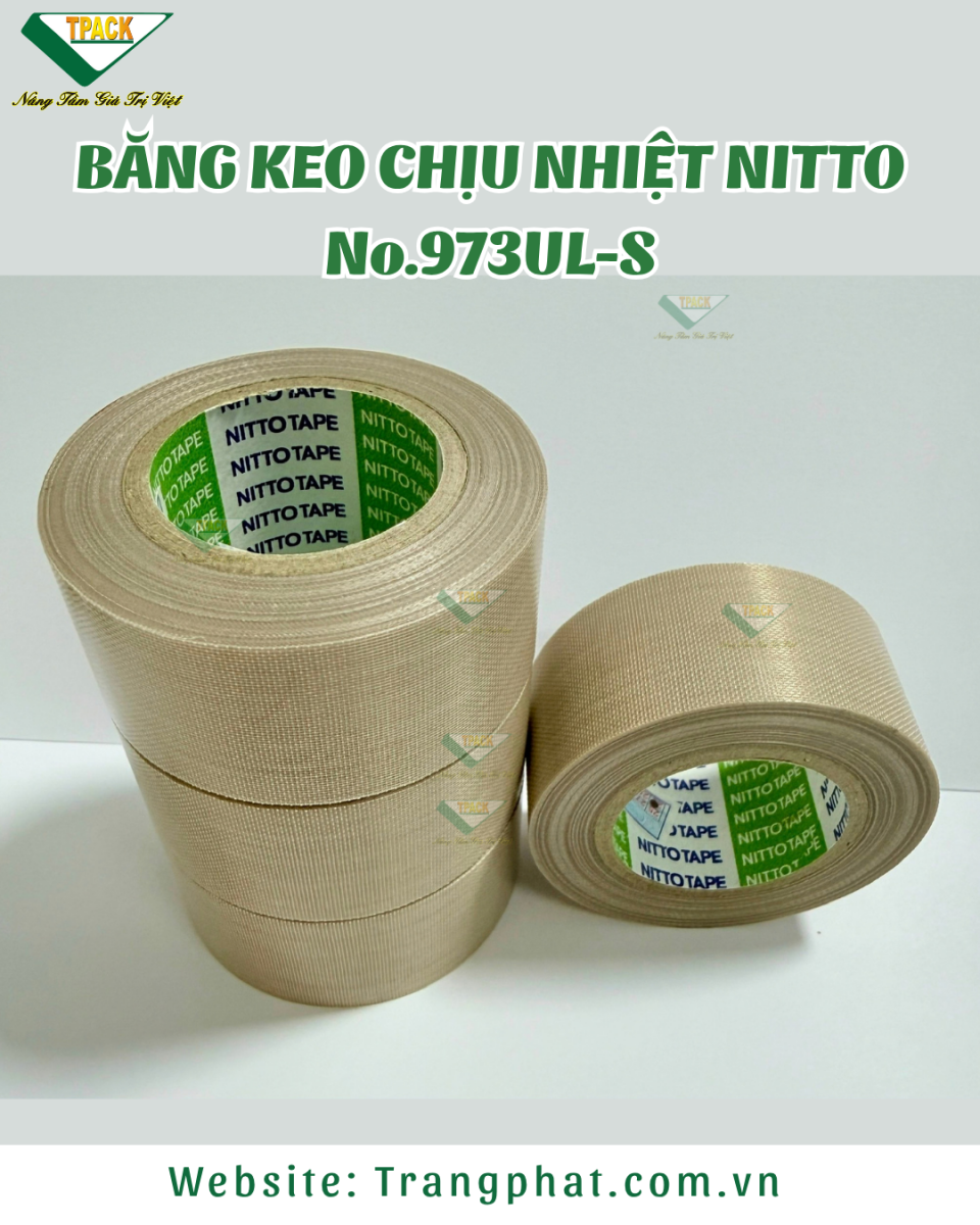 Băng Keo Chịu Nhiệt Nitto No.973UL-S