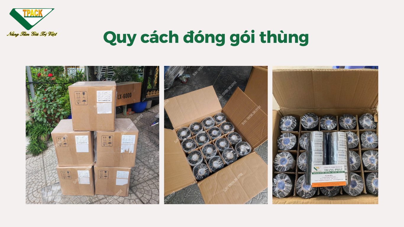 Quy cách đóng gói ruybang in date