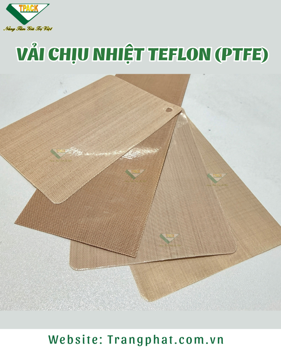 Vải Chịu Nhiệt Teflon (PTFE) 