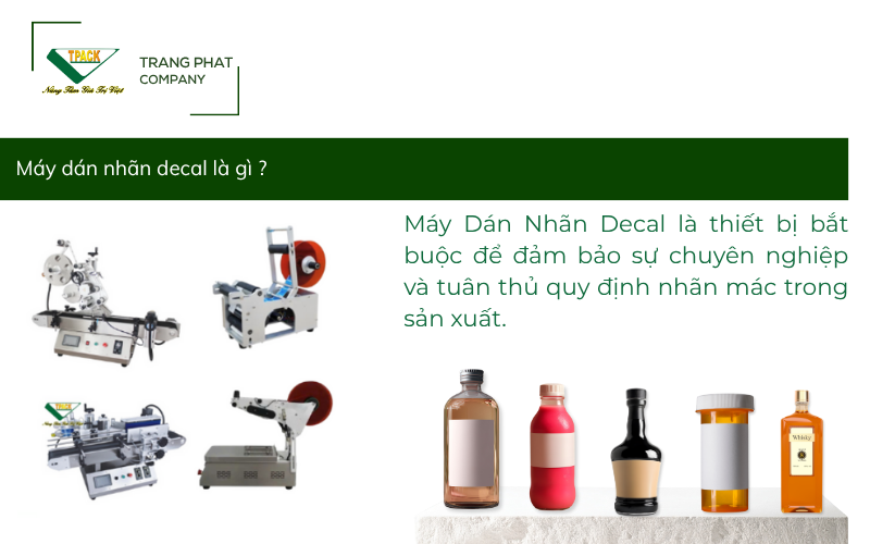 Máy dán nhãn decal là gì 