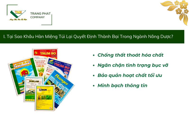I. Tại Sao Khâu Hàn Miệng Túi Lại Quyết Định Thành Bại Trong Ngành Nông Dược?