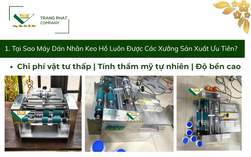 Vì Sao Hàng Loạt Xưởng Sản Xuất Đang Chuyển Sang Sử Dụng Nhãn Dán Keo Hồ?