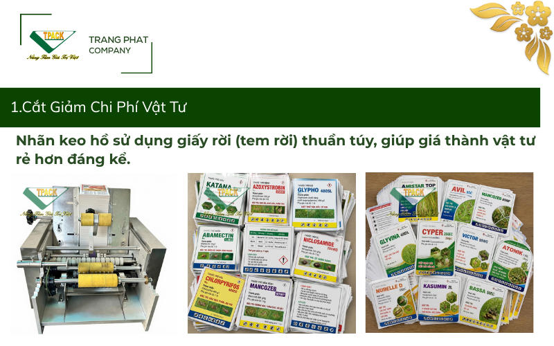 Lợi Ích Vượt Trội Khi Sử Dụng Máy Dán Nhãn Keo Hồ (Dán Tem Rời) Trong Sản Xuất