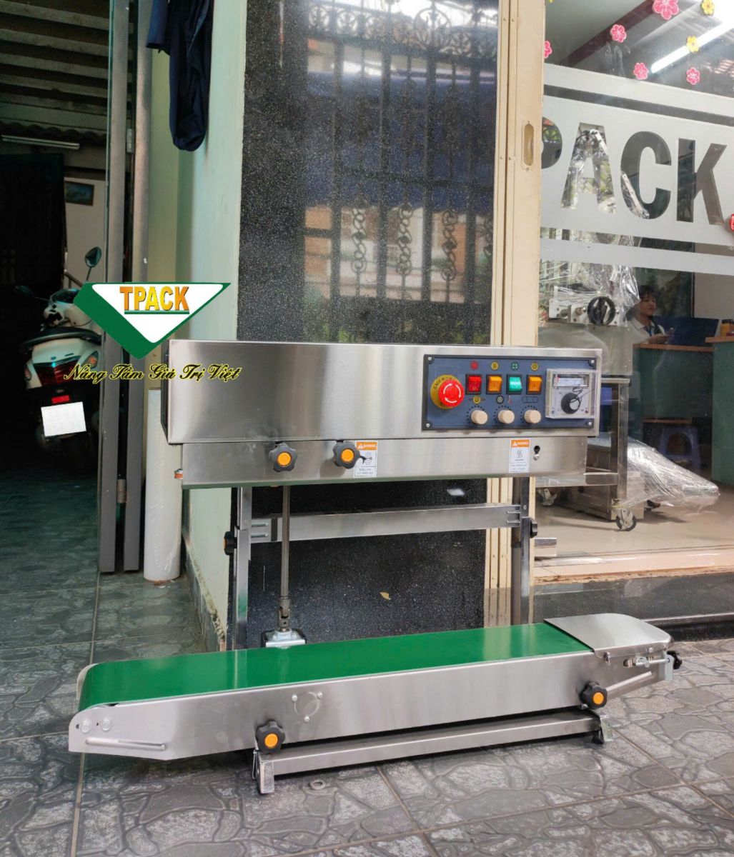 máy hàn miệng túi liên tục dạng đứng tpfrd-1000