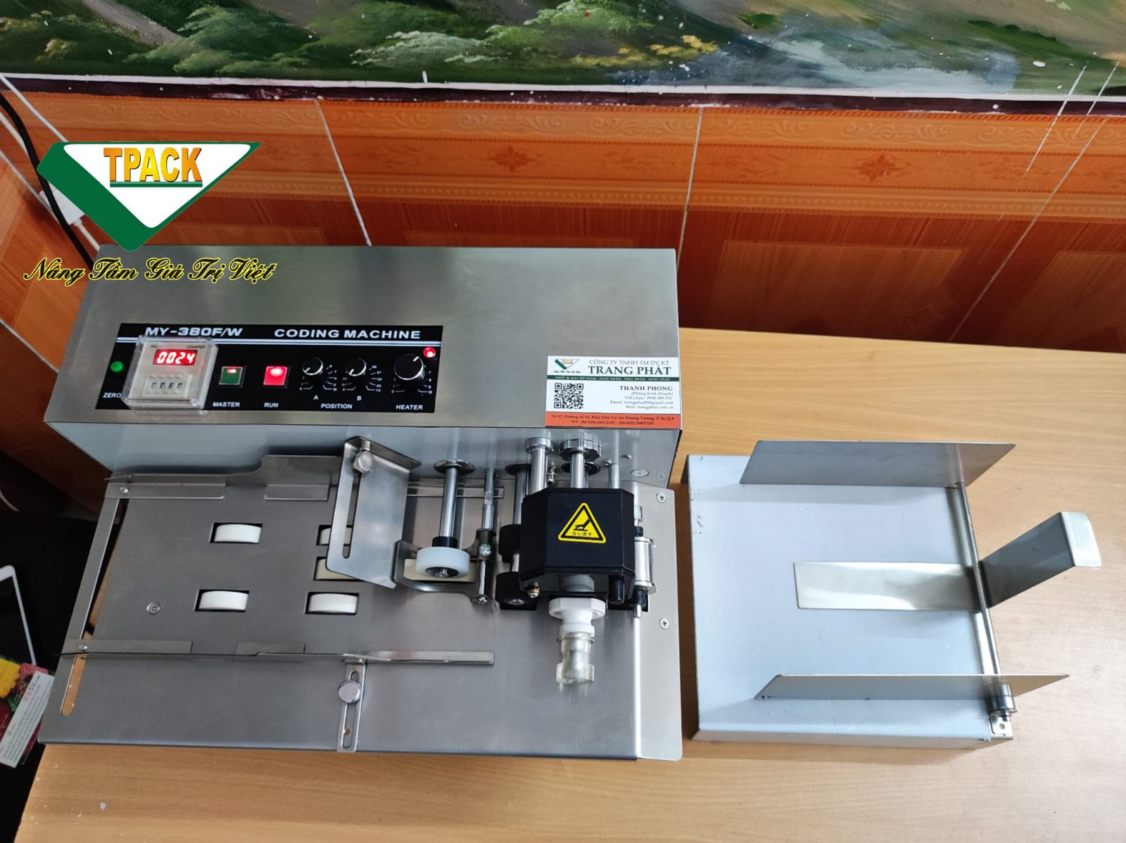 Máy in date tự động my380f