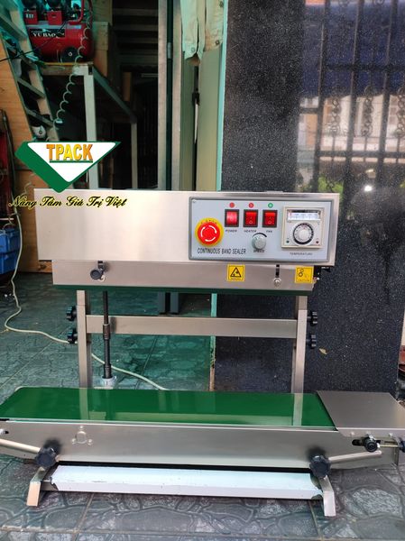máy hàn miệng túi đứng