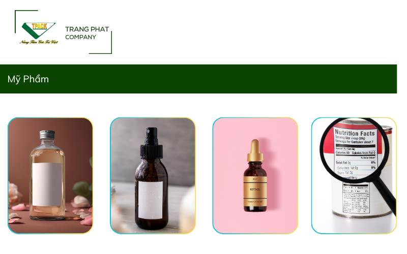 ỨNG DỤNG MÁY DÁN NHÃN DECAL TRONG NGÀNH MỸ PHẨM