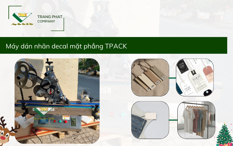 MÁY DÁN NHÃN DECAL THẺ TAG QUẦN ÁO