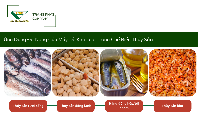 Ứng Dụng Đa Nạng Của Máy Dò Kim Loại Trong Chế Biến Thủy Sản