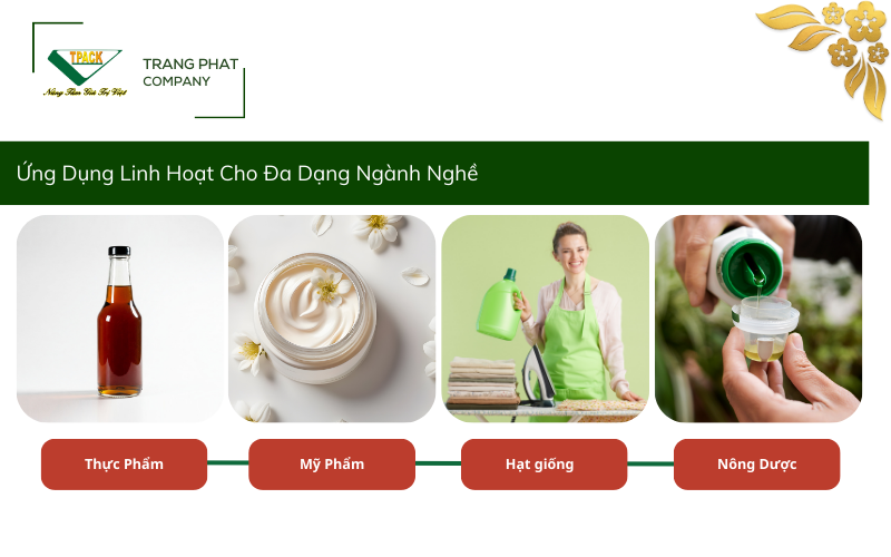 Ứng Dụng Linh Hoạt Cho Đa Dạng Ngành Nghề