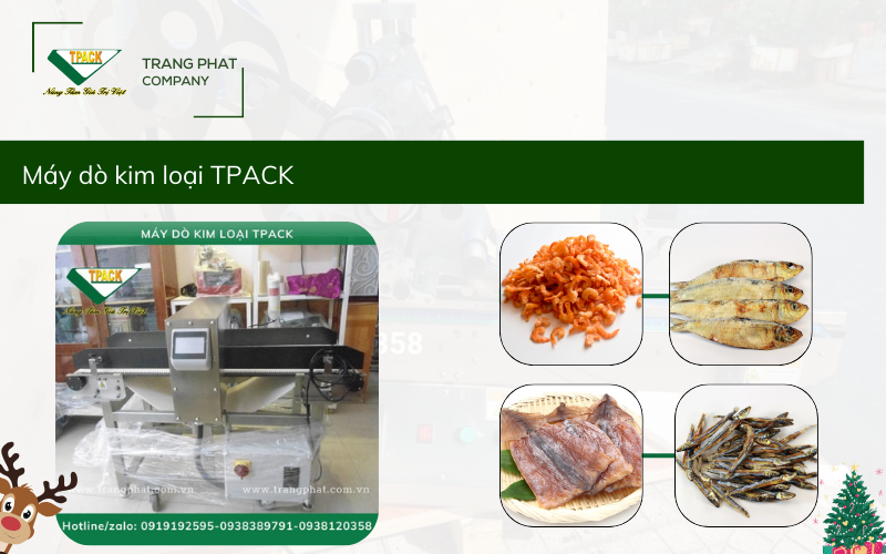 Máy Dò Kim Loại Thủy Sản