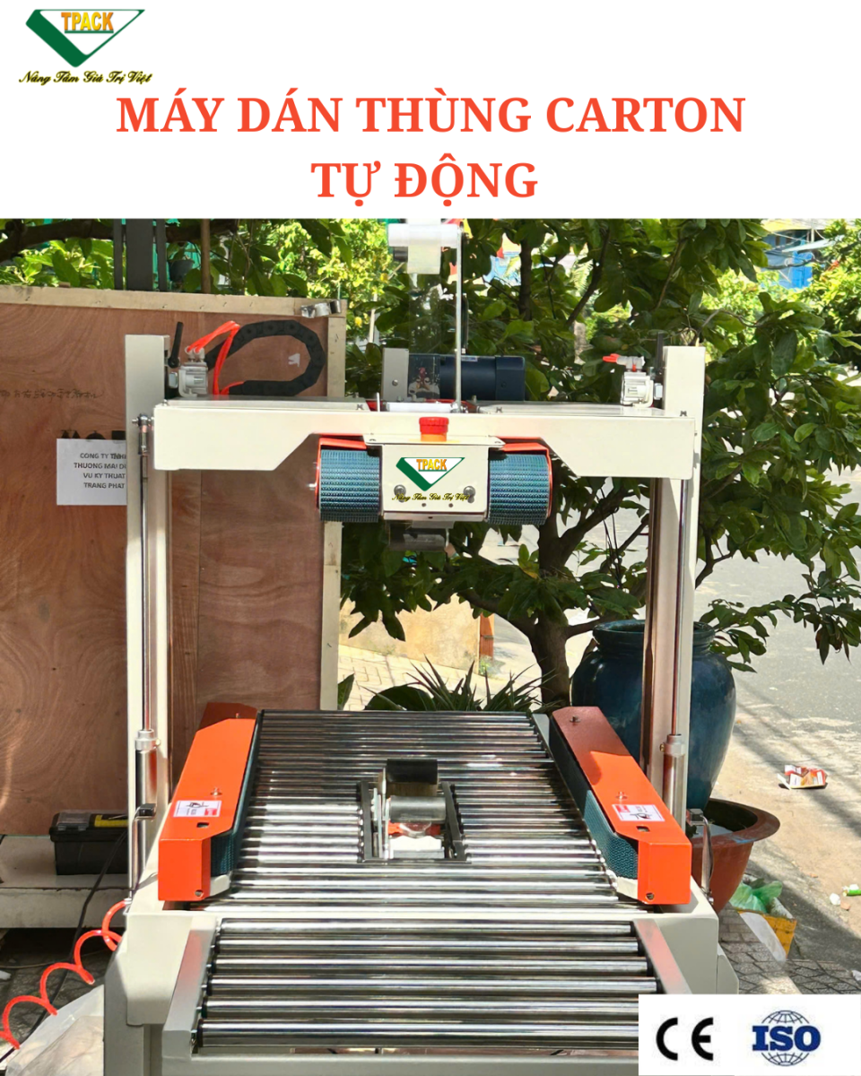 Máy Dán Băng Keo Thùng Carton Tự Động DQFXC5050