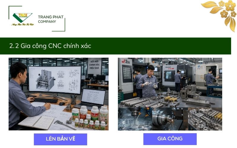Gia công CNC chính xác