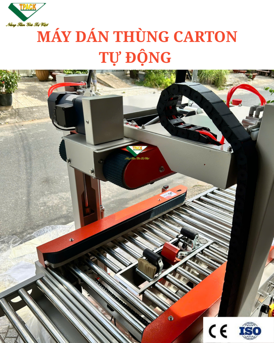 Máy Dán Băng Keo Thùng Carton Tự Động DQFXC5050