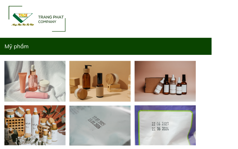 Ruybang in date cho ngành mỹ phẩm