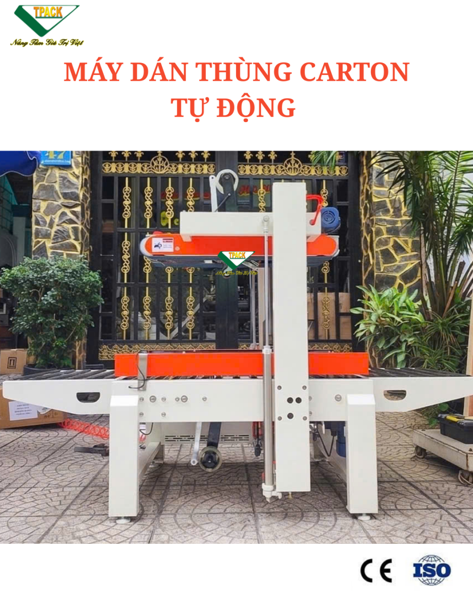 Máy Dán Băng Keo Thùng Carton Tự Động DQFXC5050