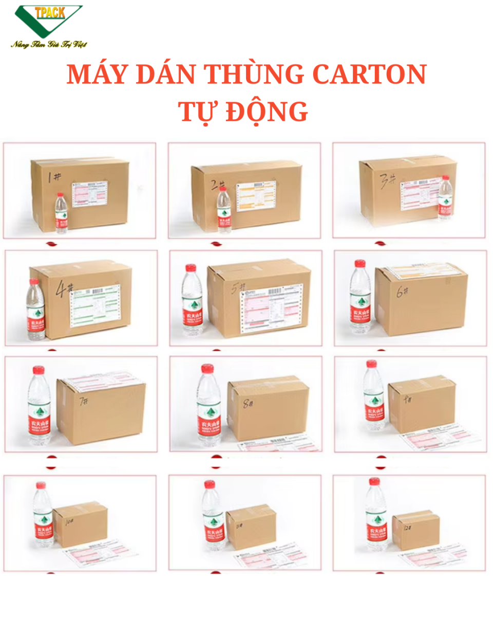 Máy Dán Băng Keo Thùng Carton Tự Động DQFXC5050