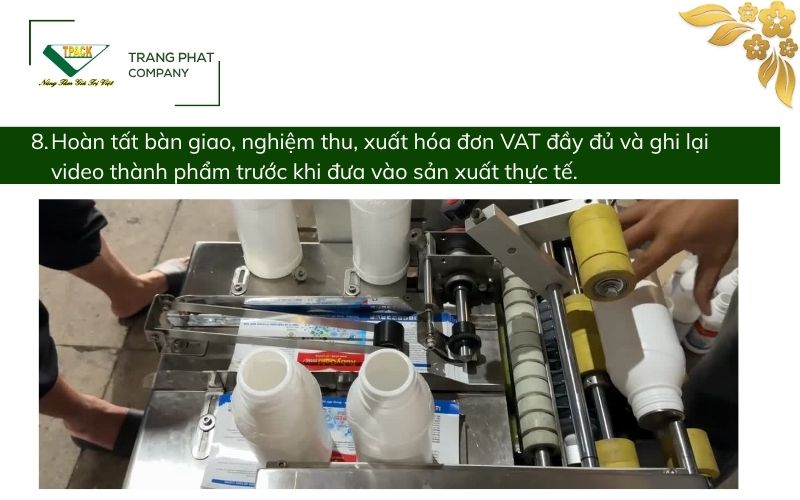 hoàn tất bàn giao