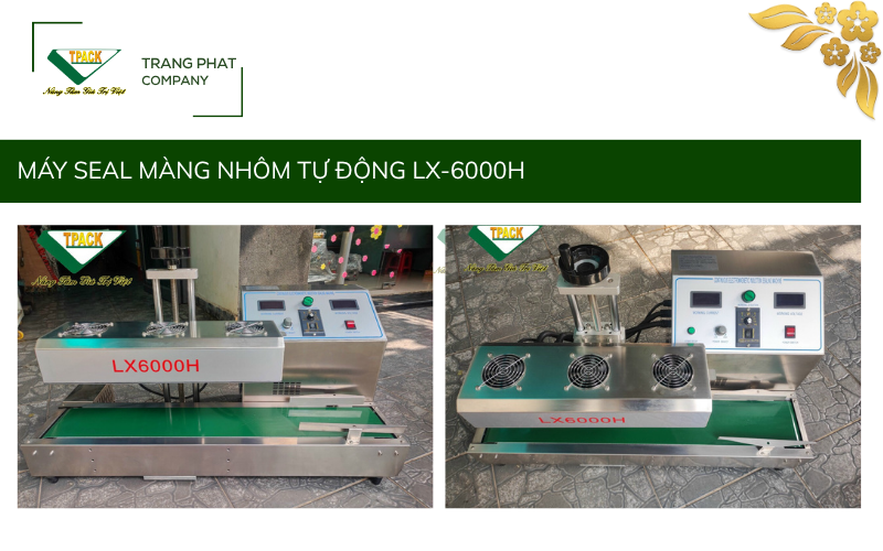 máy seal màng nhôm tự động