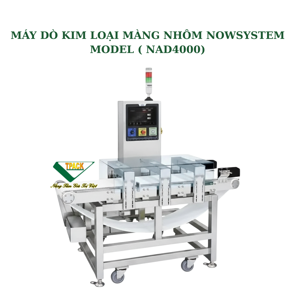 máy dò kim loại màng nhôm