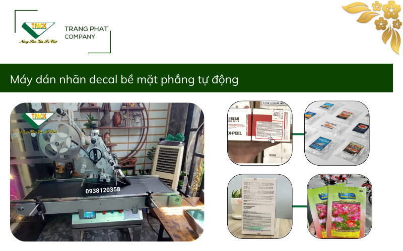 Máy Dán Nhãn Tem Phụ T-PACK