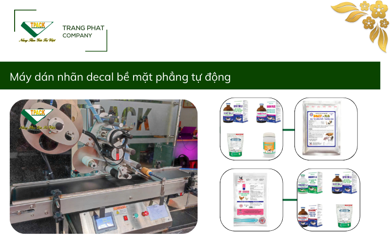 Máy Dán Nhãn Tem Phụ T-PACK