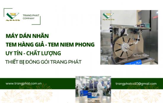 Vai Trò Quan Trọng Của Máy Dán Tem Chống Giả & Tem Niêm Phong TPACK Trong Ngành Dược Phẩm, Thực Phẩm Chức Năng và Hóa Mỹ Phẩm