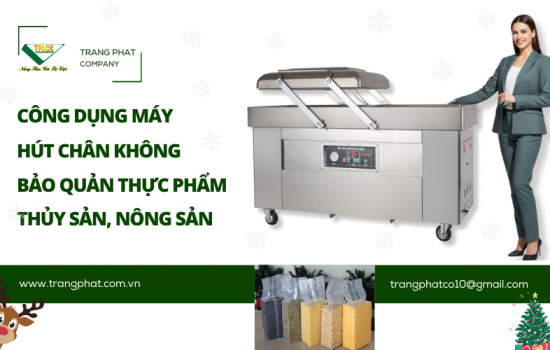 Công Dụng Vượt Trội Của Máy Hút Chân Không Trong Bảo Quản Thực Phẩm | Giải Pháp Tối Ưu Cho Thủy Hải Sản & Nông Sản