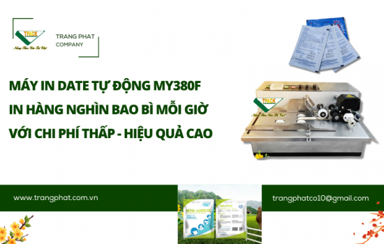 Giải Pháp Máy In Date Tự Động MY380F – In Hàng Nghìn Bao Bì Mỗi Giờ, Vận Hành Cực Đơn Giản